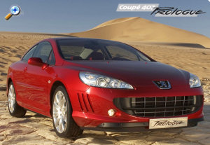 design extrieur de la Peugeot 407 PROLOGUE